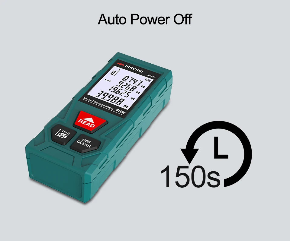Laser Distance Meter Digital Rangefinder Roulette Trena Measuring Tape Construction Tool Laser Tape Measure Range Finder