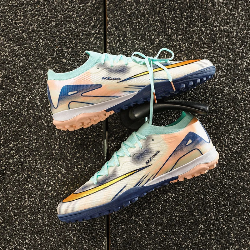 2026 Summer New Comfortable Adult Football Shoes Shock Absorbed Support Versatile Sports Shoes Professional Balance Spiked Shoes