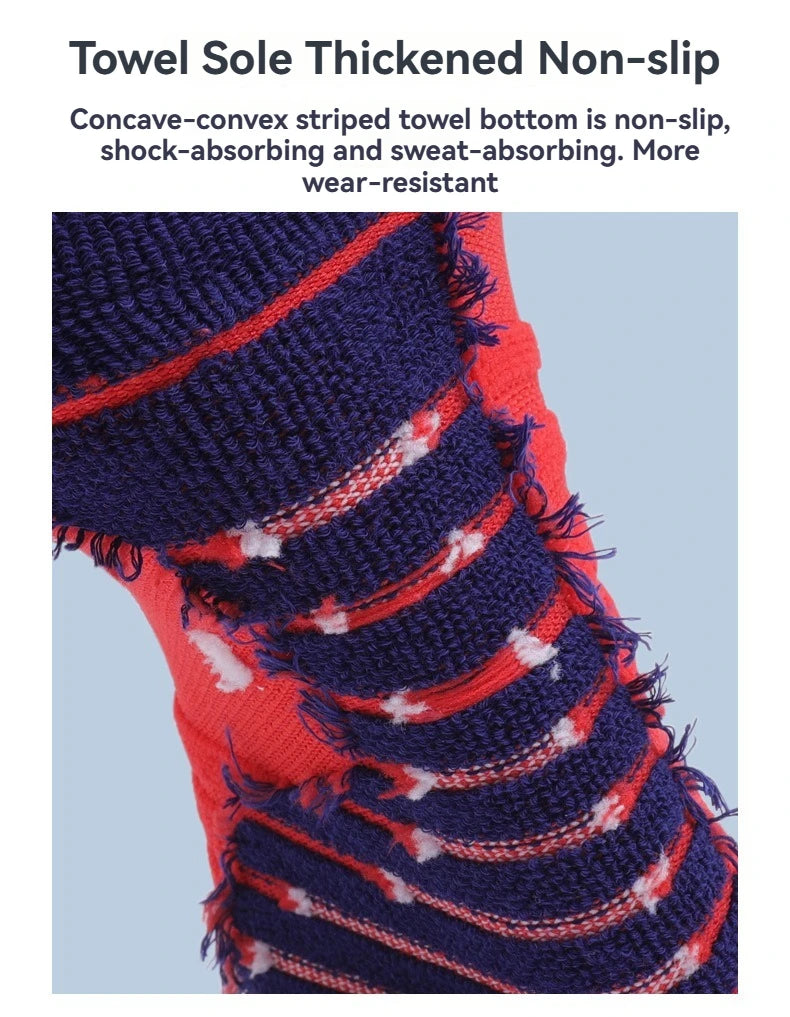 Football Socks For Football Stars Men's Special Anti Slip Thick Towel Bottom Midsole Practical Sweat Absorbing Sports