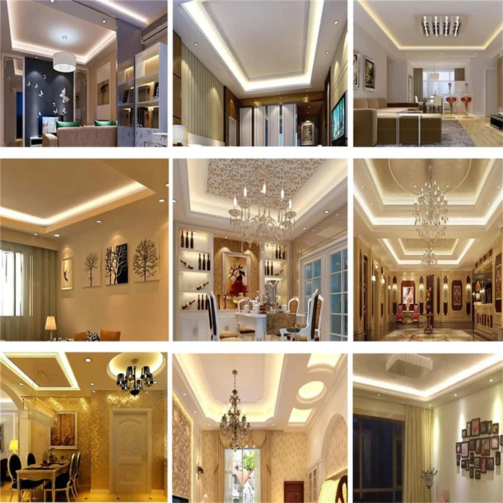 LED Strip Light 12V 5M 300 Leds SMD 2835 Diode Tape RGB & Single Colors High Quality LED Ribbon Flexible Home Decoration Lights