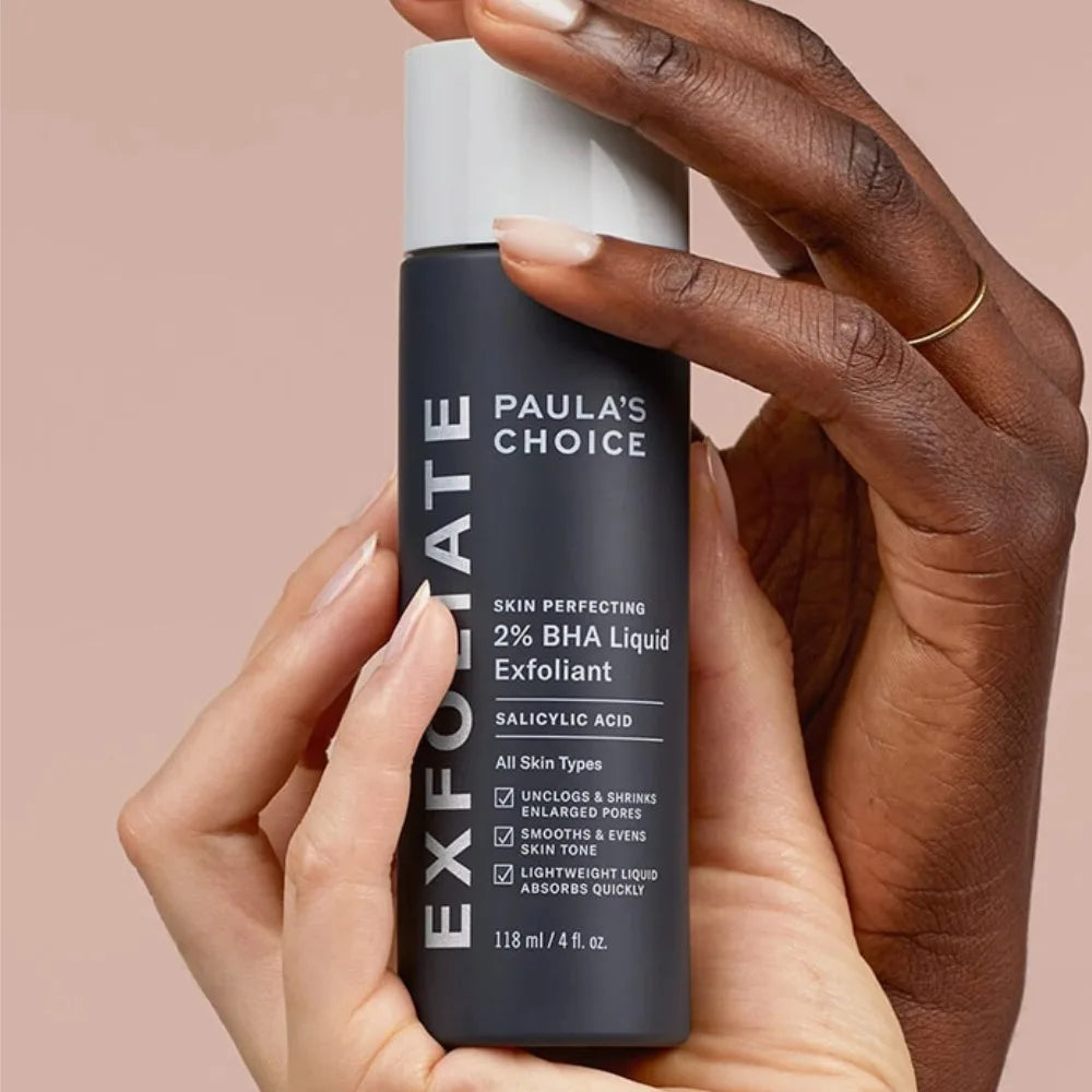 100% Authentic Paula's Choice SKIN PERFECTING 2% BHA Salicylic Acid Treatment Serum Gentle Exfoliation Smooth Skincare Essence