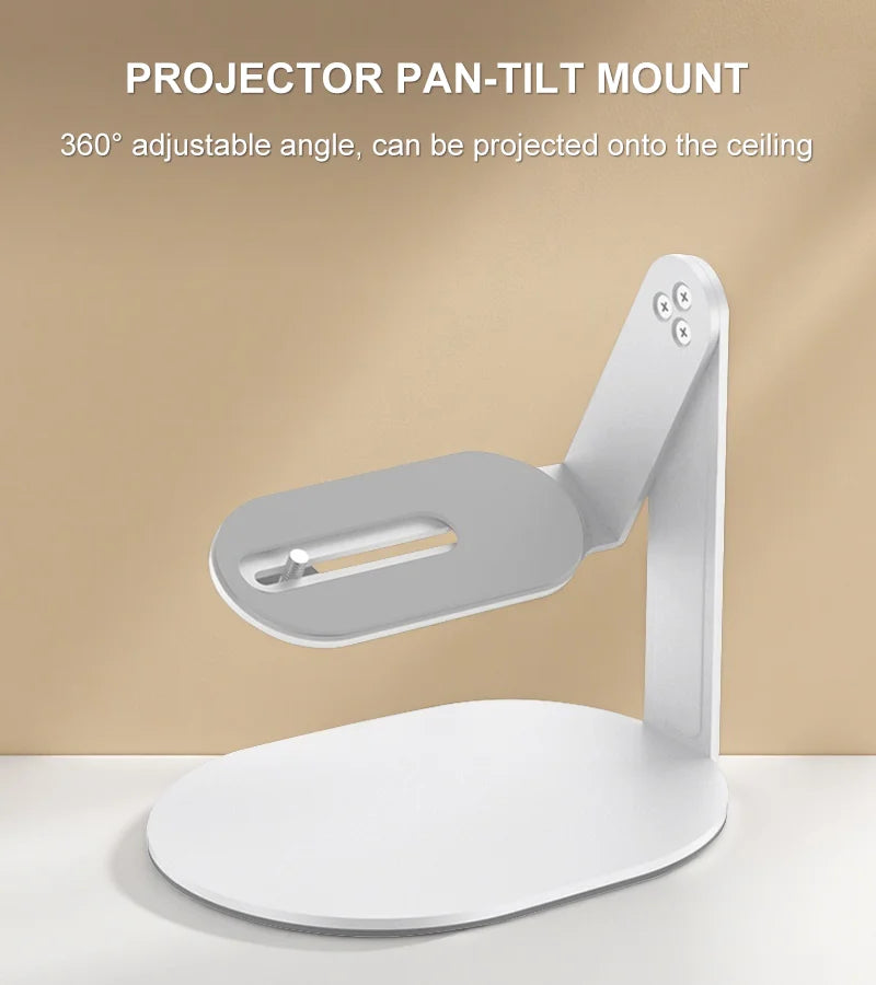 Projector Accessories gimbal with 360 degree adjustable angle Multi-Angle Desktop stand for Xiaomi Wanbo XGIMI Projector Camera