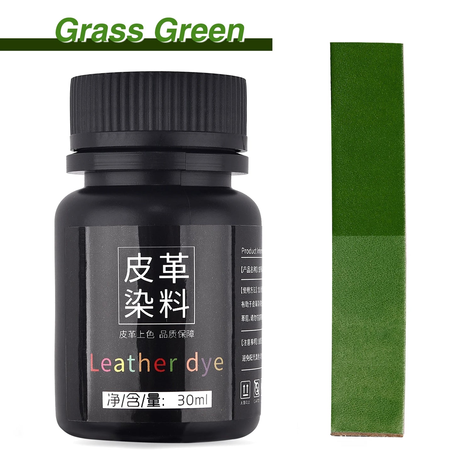 30ml Leather Dye Color Paint Handmade Leather Goods Carving Material Color Changing Dye Adjustable Diluted Alcohol Leather Dye
