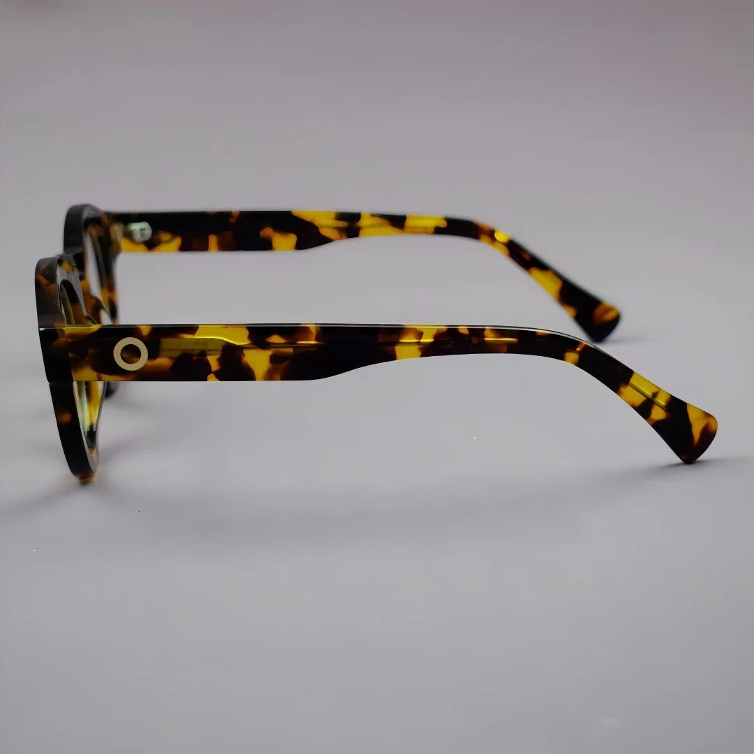 Acetate Glasses Frames Retro Round Men's And Women's Glasses High-quality Optical Prescription Frames