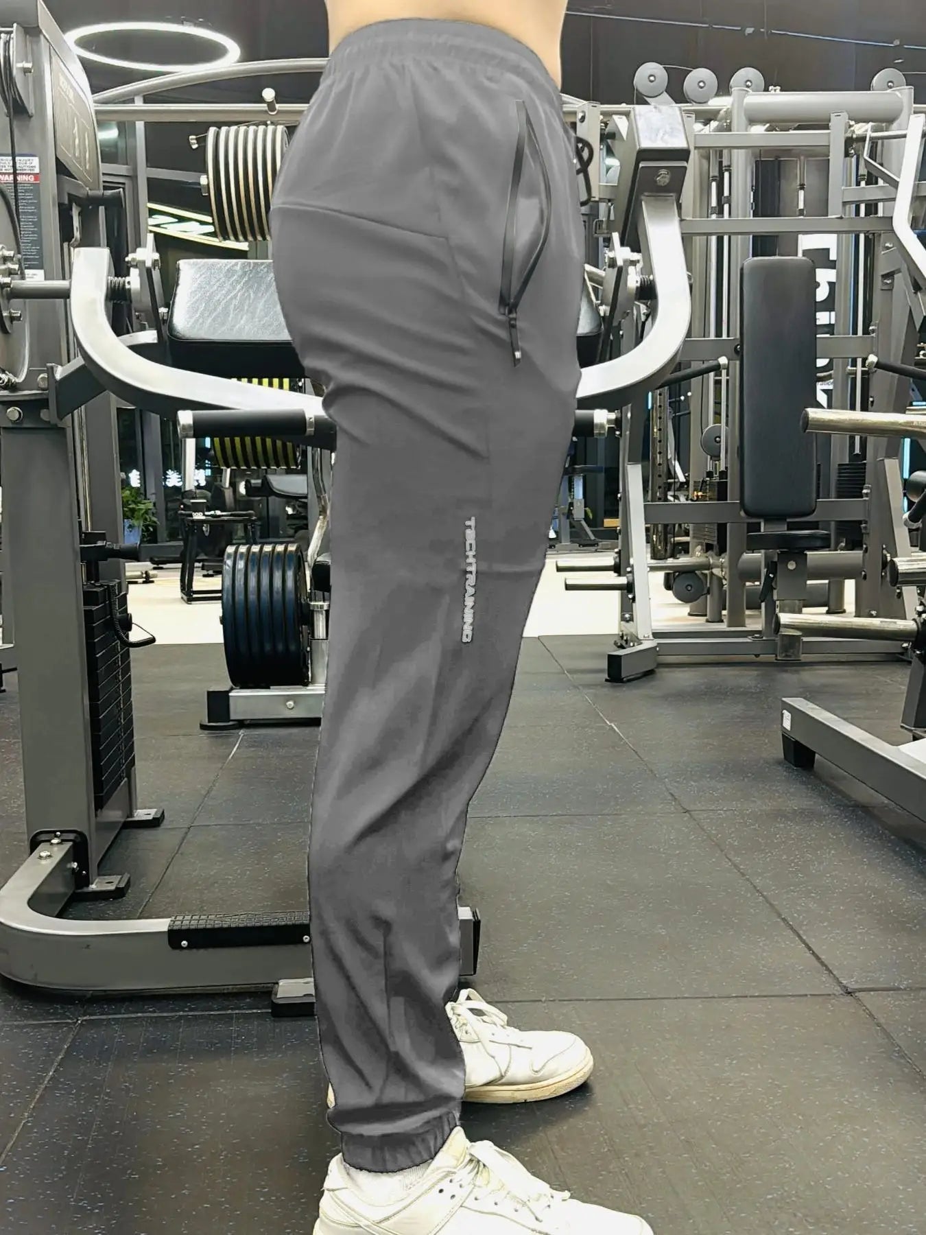 Men's Sweatpants, Thin and Light Breathable, Fitness, Cycling, Outdoor, Swimming, Running, Quick-Drying, Cool, Stretch Pants0318