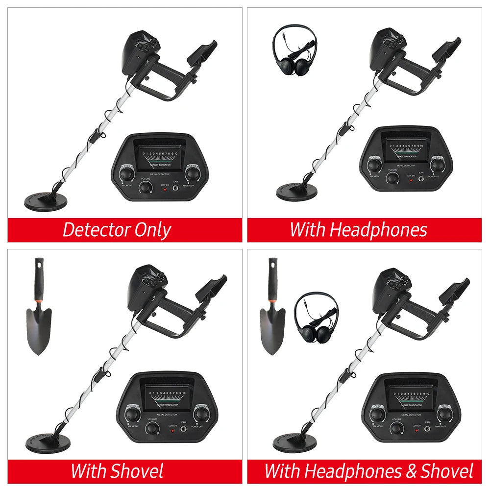 Metal Detector Metal Finder Children Underground Metal Detector Gold Detectors Seeker Metal Circuit Detector with Shovel