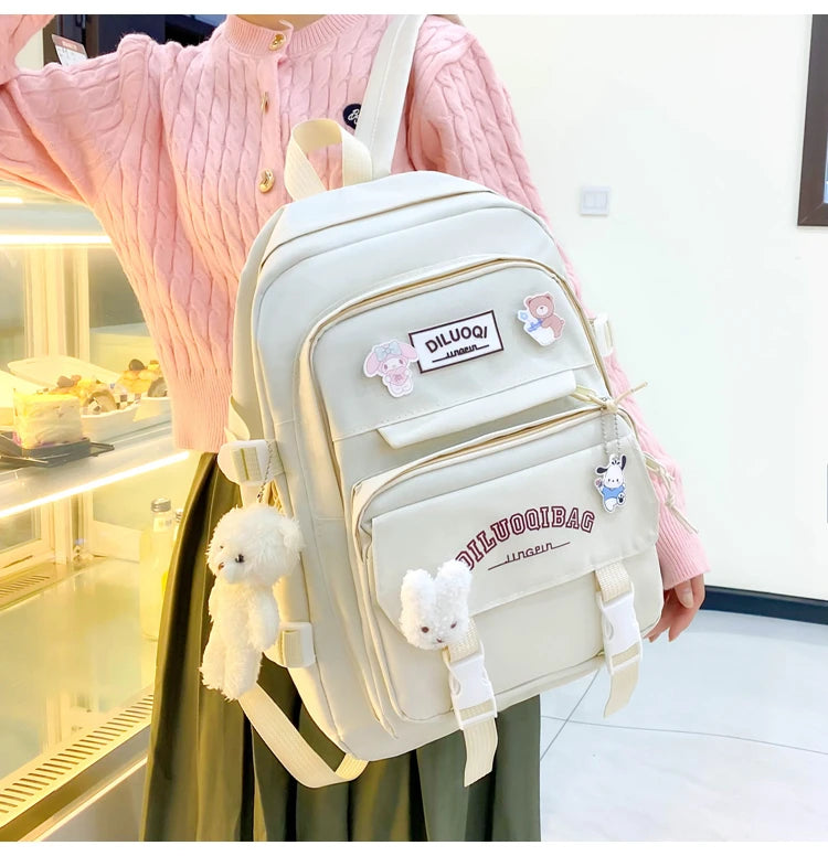 Backpacks Tuition Bag Pencil Case Crossbody Bag High Capacity School Bags 2024 Hot Sale for Girls and Boys Mochilas Escolares