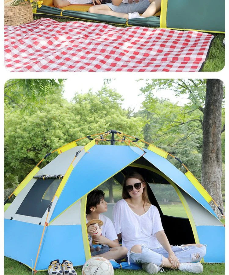 Instant Tent,Instant Pop Up Tents,Easy and Quick Setup Camping Tent,Windproof Waterproof with Rainfly for Outdoor Camping/Hiking