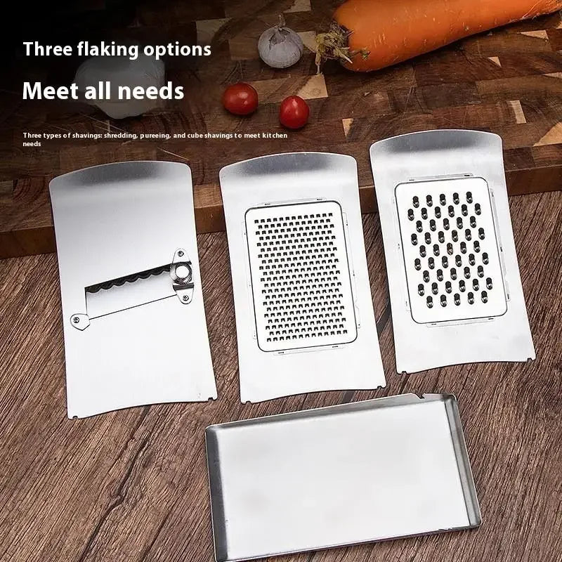 Cheese Slicer Stainless Steel Handheld Cheese Butter Slicer Cutter Base Grinder Cutting Knife Cheese Tools Kitchen Supplies