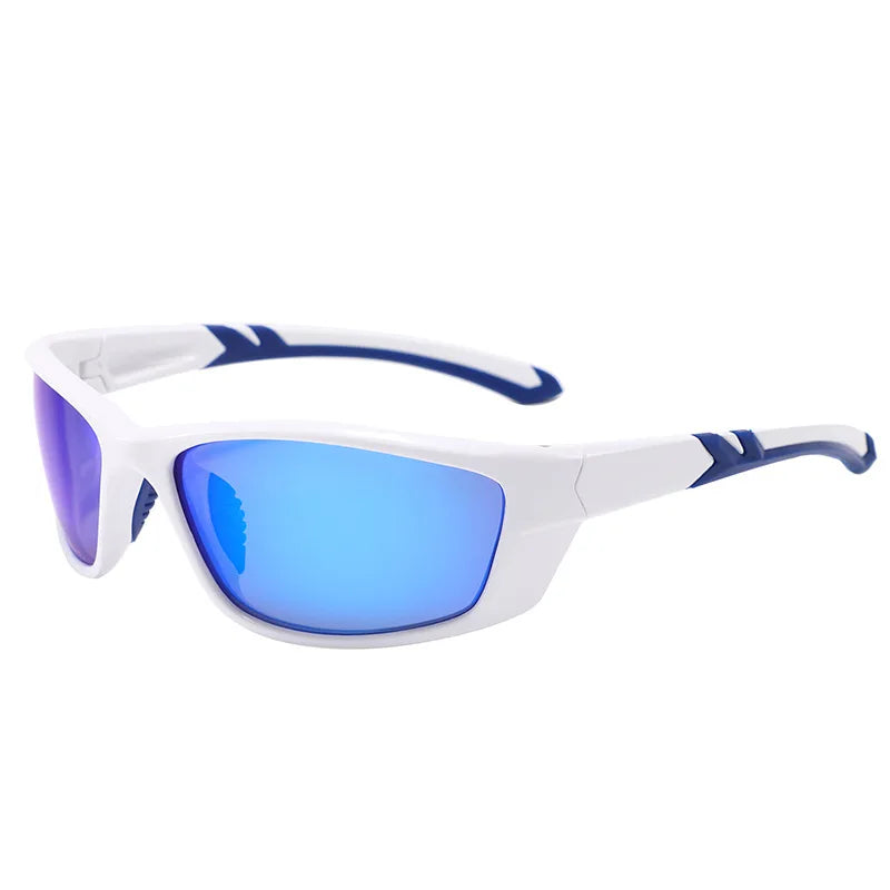 Men's Polarized Cycling Glasses Anti-glare Sports Sunglasses Women for Fishing Outdoor Mountaineering Sun Protection