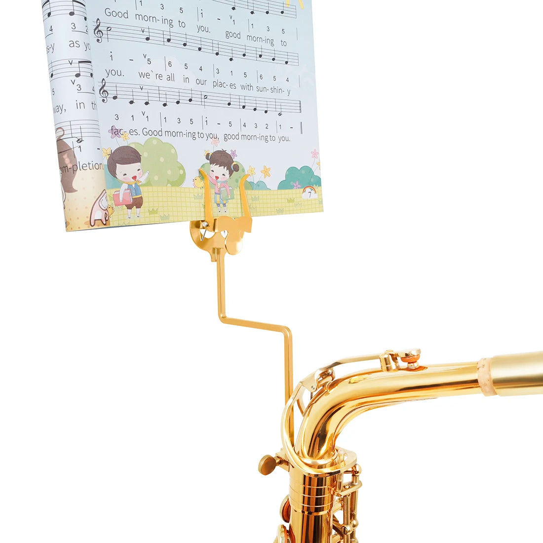 Music Stand Clarinet /Trumpet /Flute /Alto Saxophone  Portable Marching Sheet Music Stands Musical Instruments Accessories