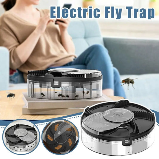 USB Powered Fly Catcher Automatic Indoor Insect Trap Low Noise Physical Pest Control for Home and Office