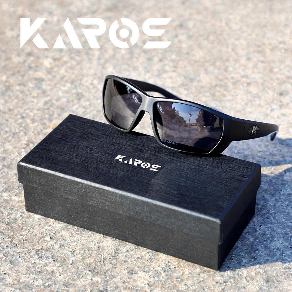 Polarized Sunglasses Men Comprehensive Protection Sun Glasses Comfortable Lightweight Frame Sport Eyeglasses for Driving Fishing