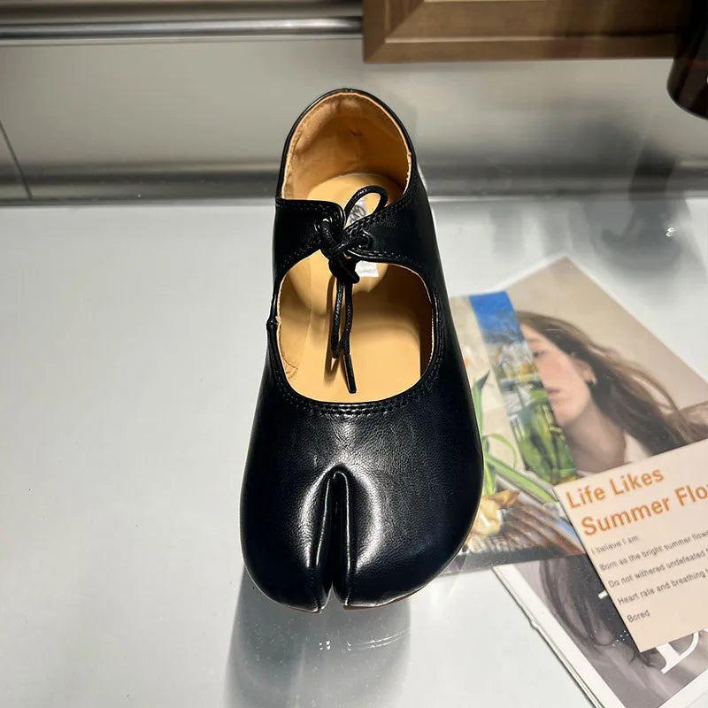 new Footwear Butterfly-Knot Ladies Flats Slip On Shoes Casual Female Soft Fashion Strange Toe Women Flats With Shoes