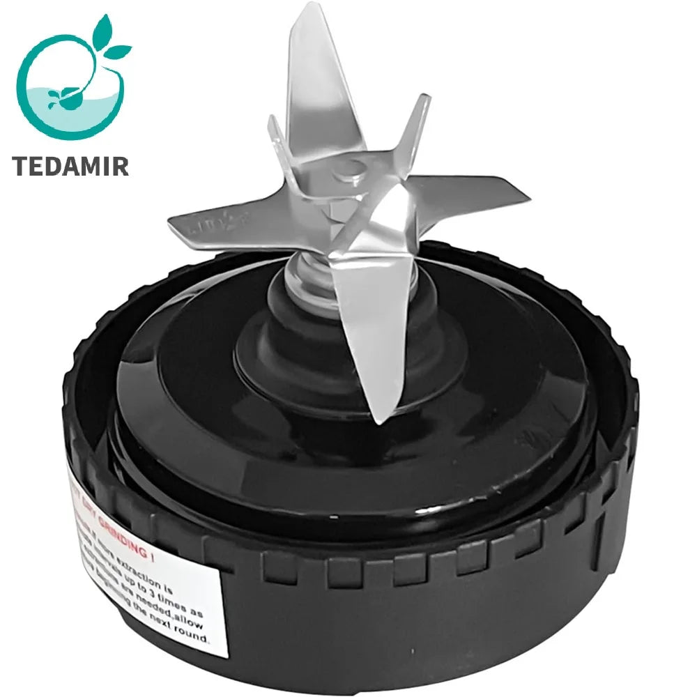 5 Fins Blender Blade For Ninja Blender QB3001SS QB3000 QB3004 QB3005 QB3000SSW-30 QB3000QR-30 QB3001SS-30 QB3000QBK QB3004 QB300
