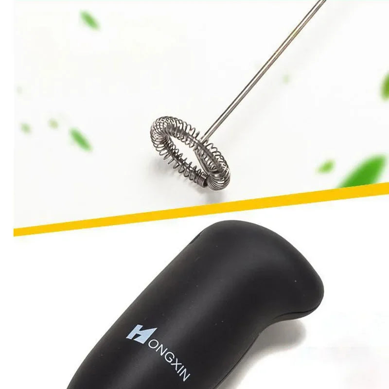 Handheld Electric Milk Frother Portable Blender Mini Coffee Maker Egg Beater Chocolate Cappuccino Whisk Cooking Tool