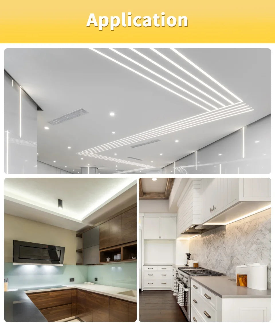 COB LED Strip Lights 12V 24V 10M 5M 3M 2M 1M 320LEDs/M High Density Flexible LED Tape 2700K 4500K 6000K Kitchen Room Decor 8mm