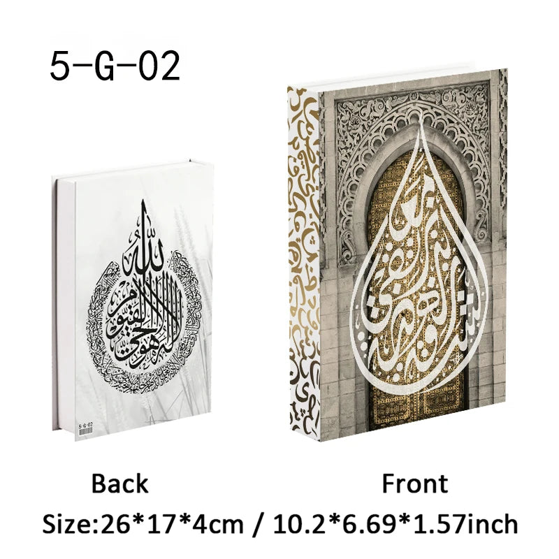 Islamic Church Writing Culture Fake Books Decorative Coffee Table Decoration Storage Box Bookshelf Bedroom Aesthetic Home Decor