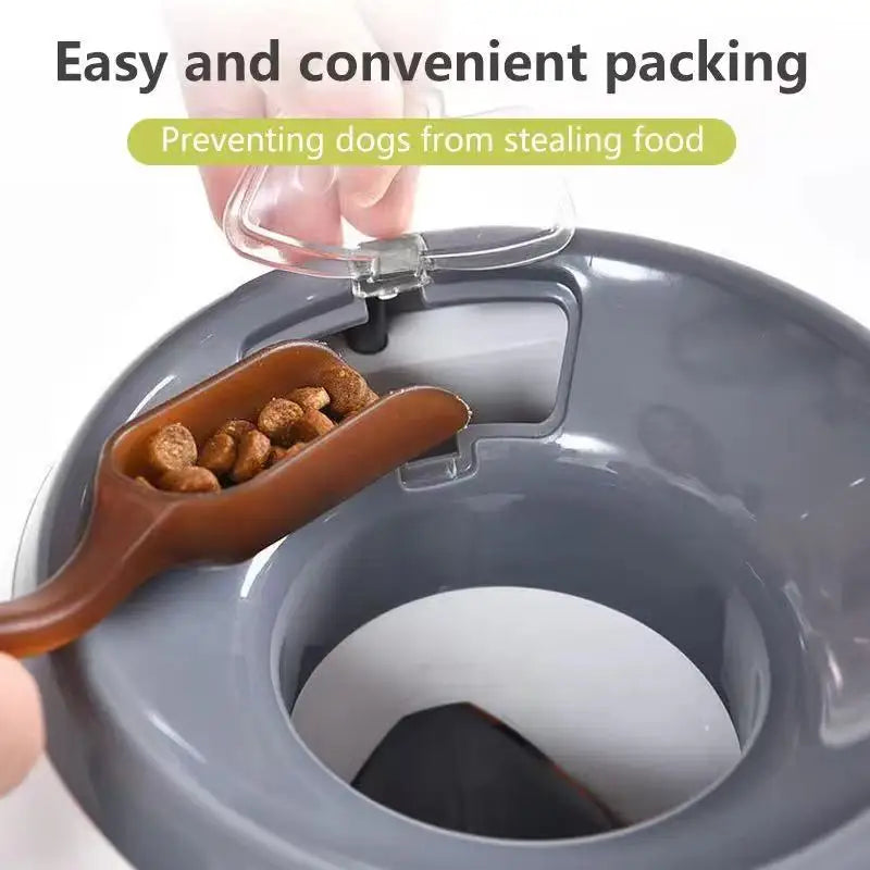 Grey Pet Tennis Dispenser Training Machine Reward Machine Dog Snack Machine Pitching Device Interactive Fun Dog Toy