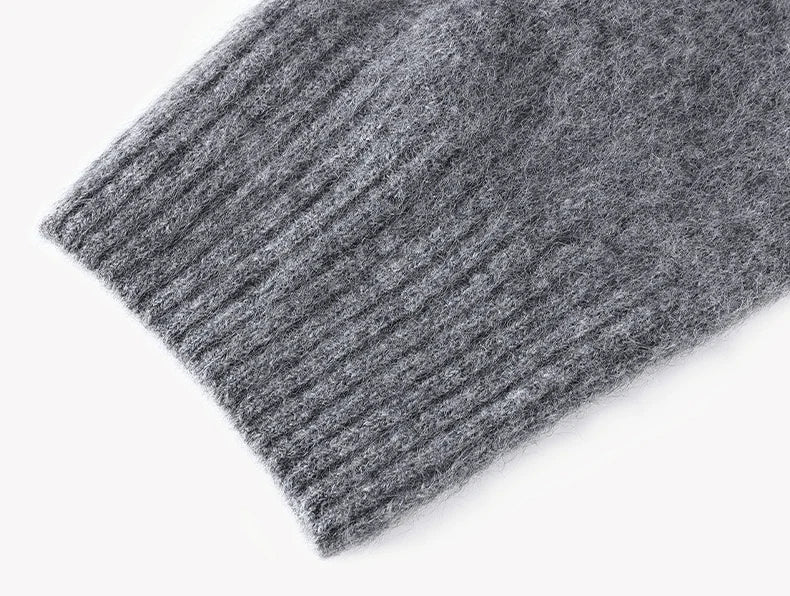 SuyaDream, Women Fleece Pullovers, V Neck, 3.8%Cashmere 96.2%Wool, Chic Warm Sweaters, 2025 Fall Winter Solid Top, Camel, Olive