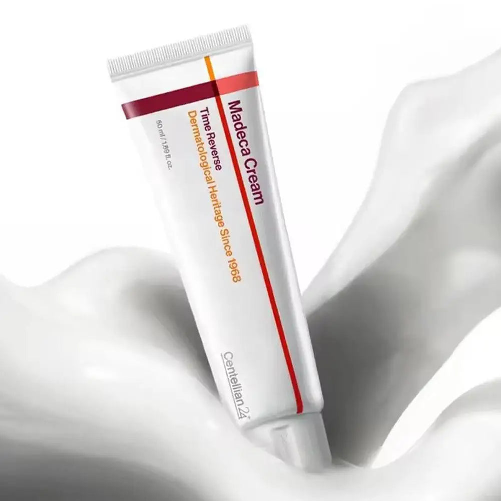 Korean Madeca Time Reverse Advanced Cream - Centella Asiatica Face Repair Moisturizing Lightweight Fast-Absorbing Skin Care