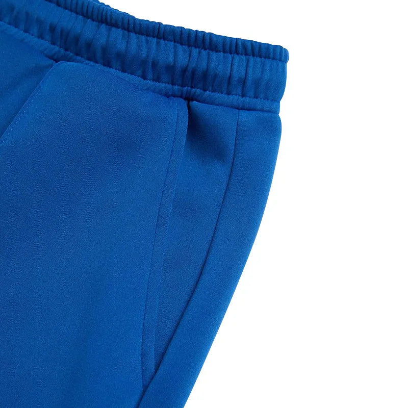 New Men's Luxury Jogging Pants Men's Plus Size Men's Straight Leg Color Blocked Casual Pants Loose and Versatile Elastic Pants