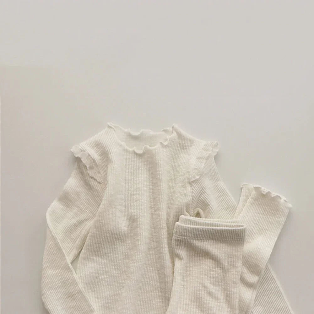 Newborn Baby Girl Clothes Suits Cotton Spring Autumn Infant Bodysuit + Leggings Baby Girl Outfit