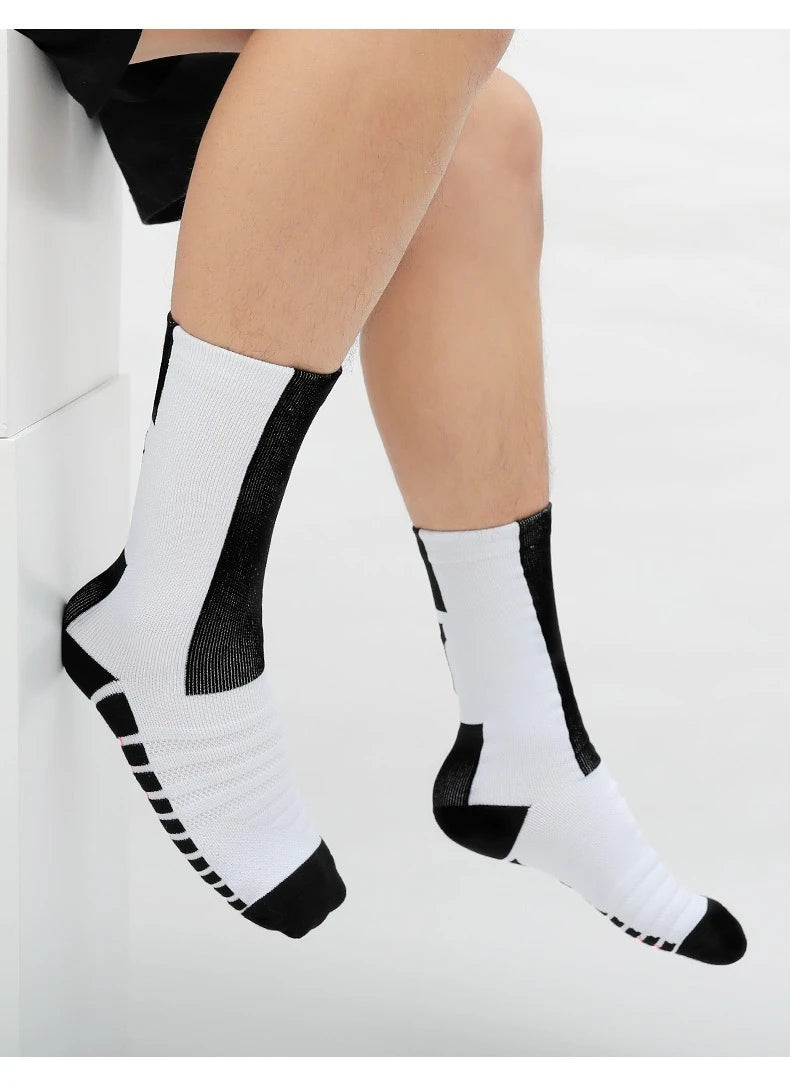 Football Socks For Football Stars Men's Special Anti Slip Thick Towel Bottom Midsole Practical Sweat Absorbing Sports