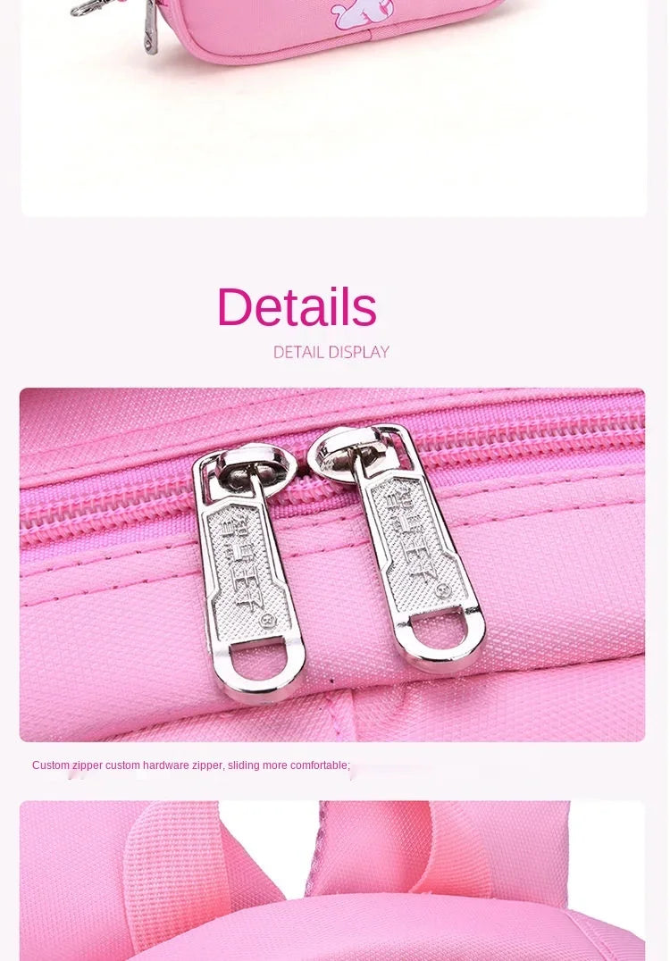 Kids Cat Backpack Set with Lunch Bag Pencil Case Cute School Bag for Girls Boys Waterproof Primary Student Bookbag