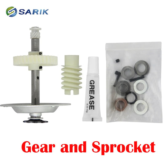 41C4220A Garage Door Opener Gear Kit Parts Include Helical Gear Worm Gear Wear Bushings Grease Etc Belt