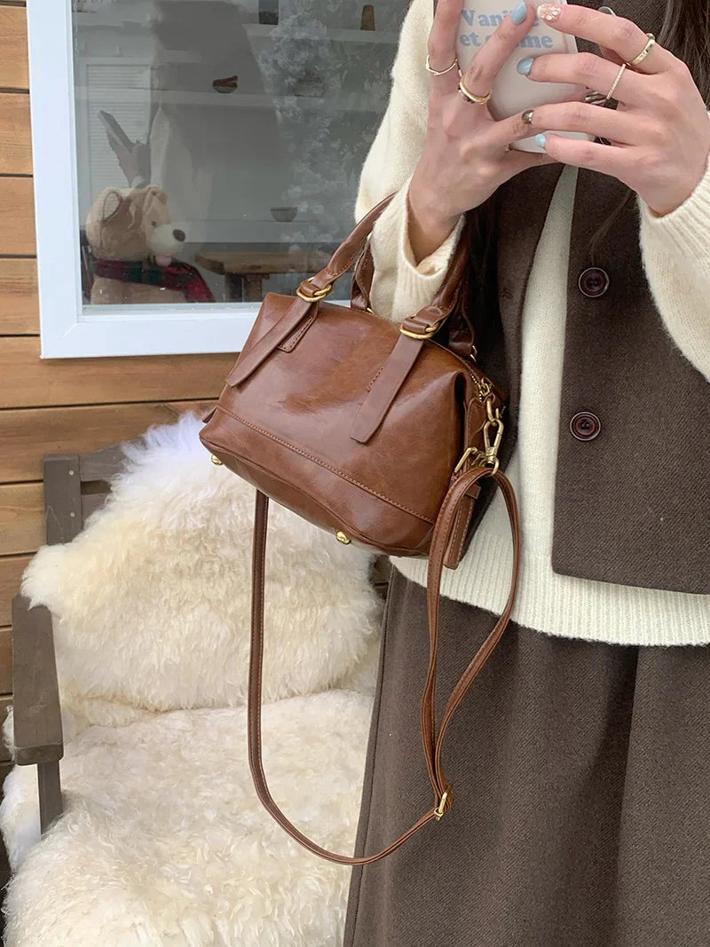 Ladies Hand Bags  Luxury Bag  Cosmetic Bag Luxury Brands for Women  Handbags  Traf  Genuine Leather Handbag Women handbags