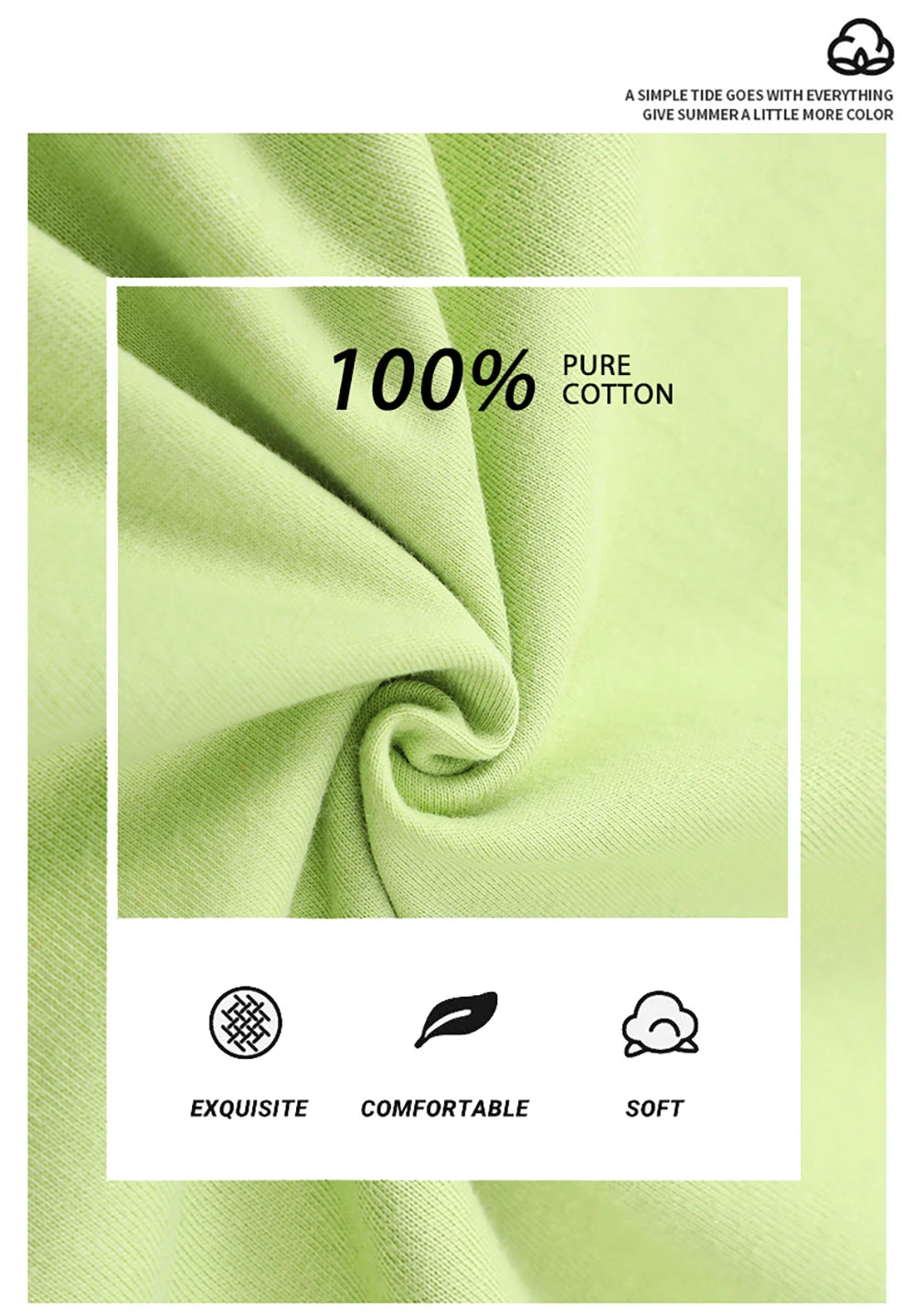 Summer Fashion 15 Color T-Shirts Mens Cotton Breathable Sport Short Sleeve Casual Classic All-Match Tops Soft Comfortable Tees