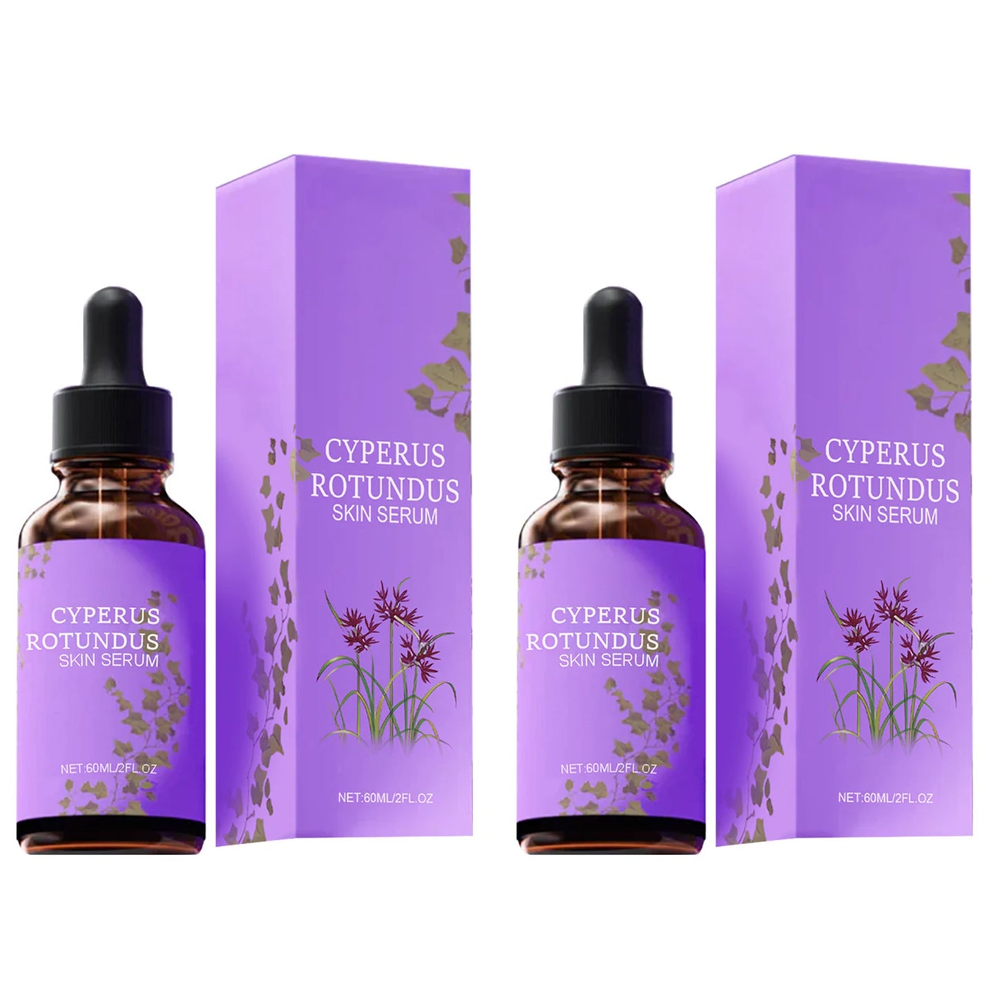 Cyperus Rotundus Skin Serum Natural Hair Removal Oil Women Body Hair Removal Liquid Hair Growth Inhibitor Non-Irritating Safe