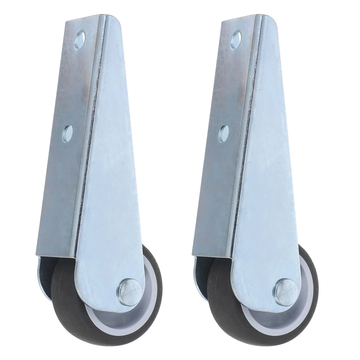 2pcs Sliding Door Roller Replacement Gate Wheels Sliding Shaft Rubber Wheel Anti-Sag Side Or Bottom Mount Support Wheels