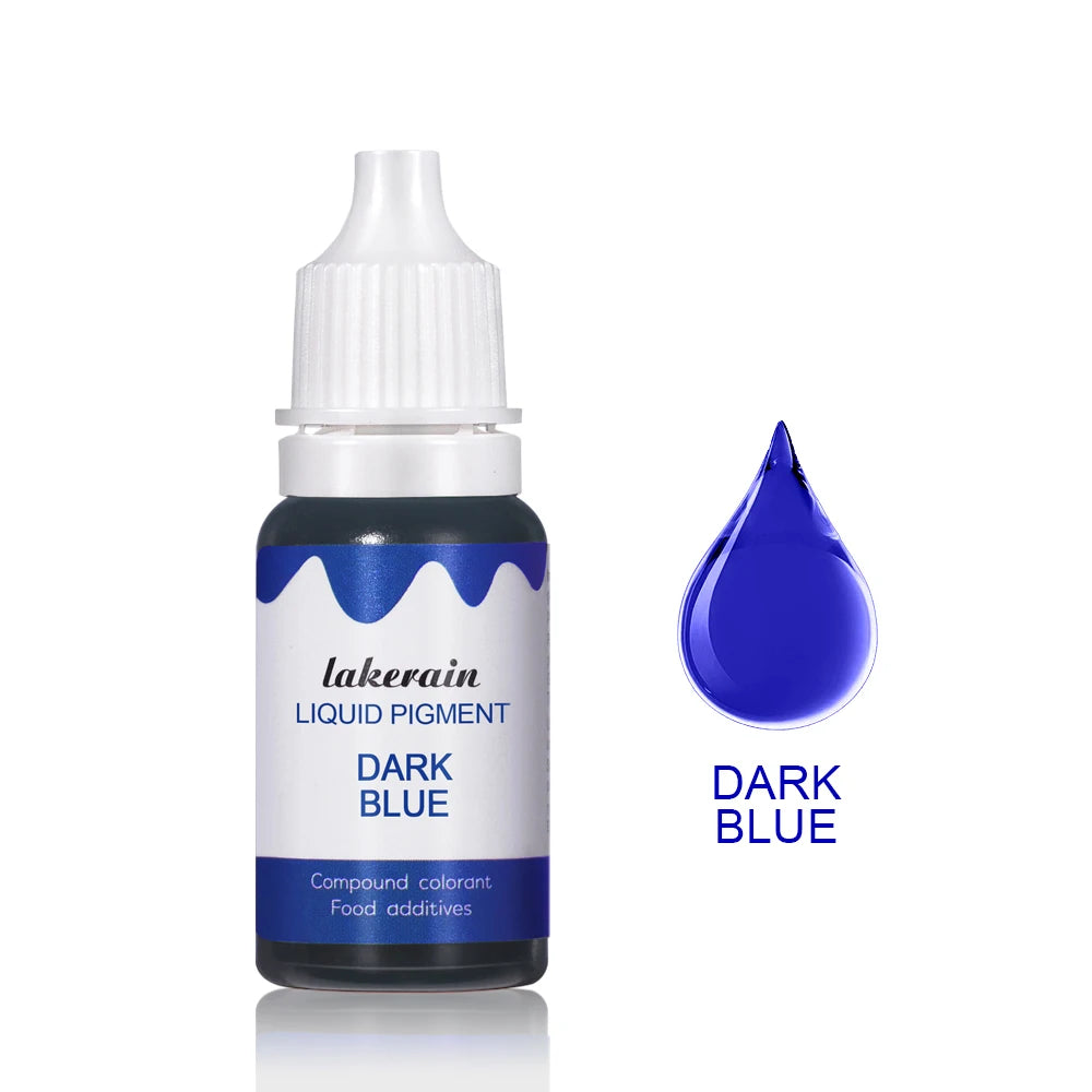 Liquid Pigment Diy Homemade Lipstick Dyes Making Coloring Safe Colorants for DIY Lip Gloss Candle Soap Making Water Oil Dual Use