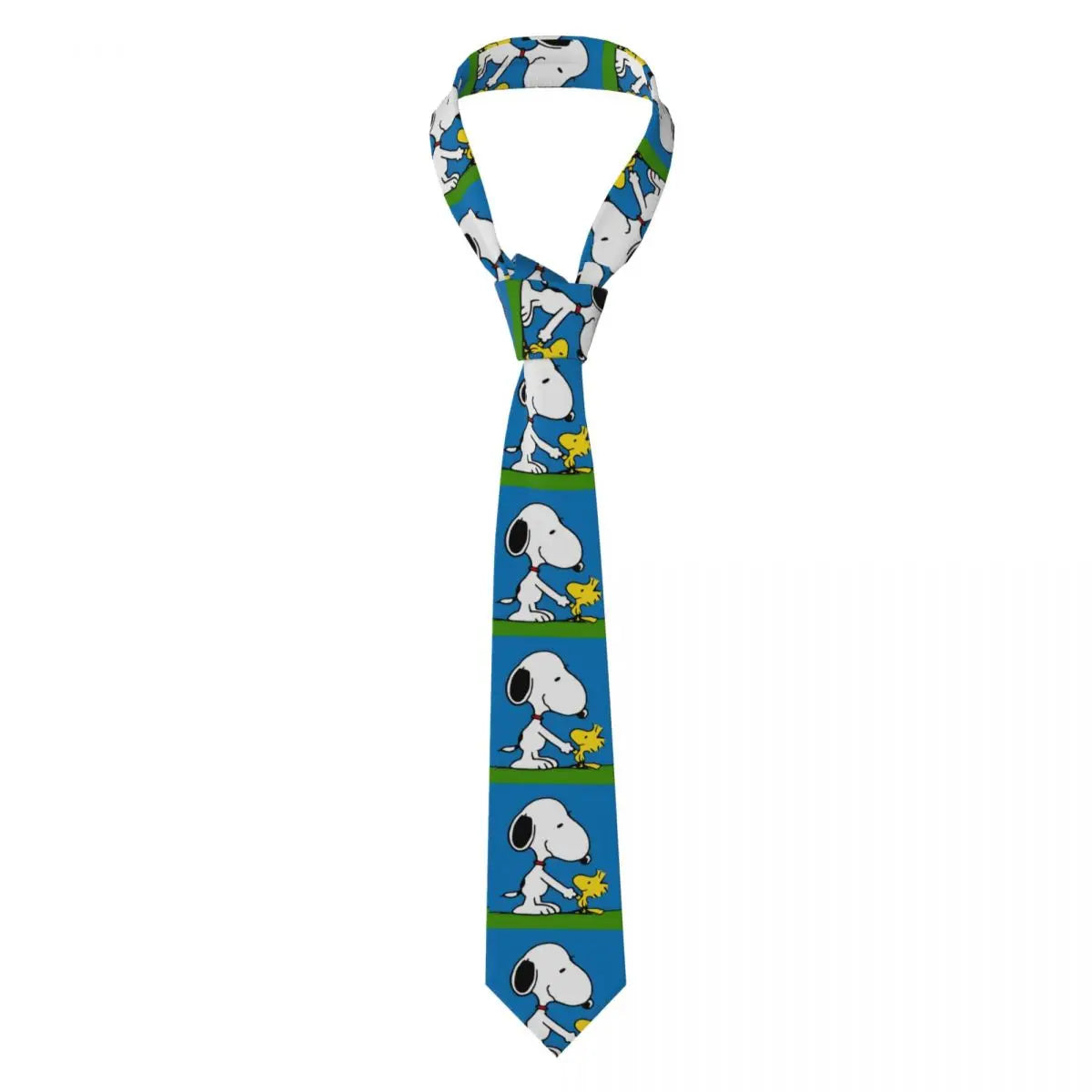 Personalized Fashion S-Snoopys Neckties Men Silk Cartoon Office Neck Tie