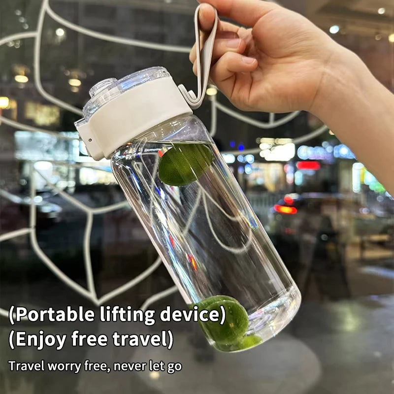 Insulated Water Bottle with Tea Infuser, High Temperature Resistant, Shockproof,Large Capacity, Simple Design,Office Outdoor Use