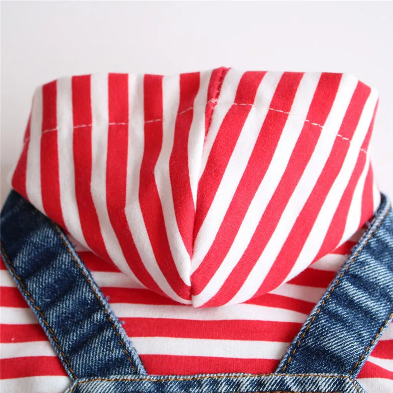 Denim Skirt for Dogs and Cats, Cotton Clothes for Small Dogs, Puppy Hoodie, Skirt for Spring, Chihuahua, Yorkie Outfit