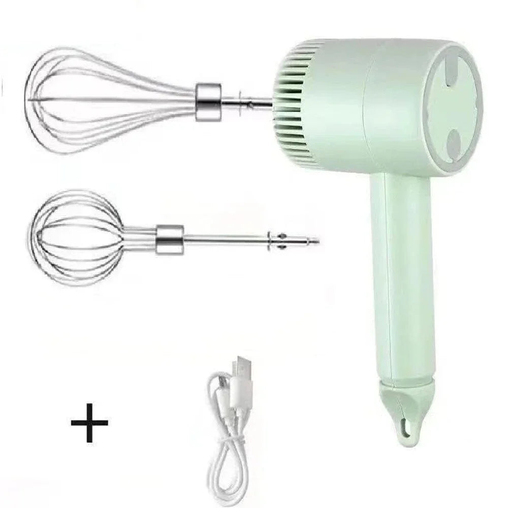 Portable Blender Mixer Kitchen Tools Hand Mixer Electric Food processors set milk frother Egg Beater Cake Baking kneading mixer