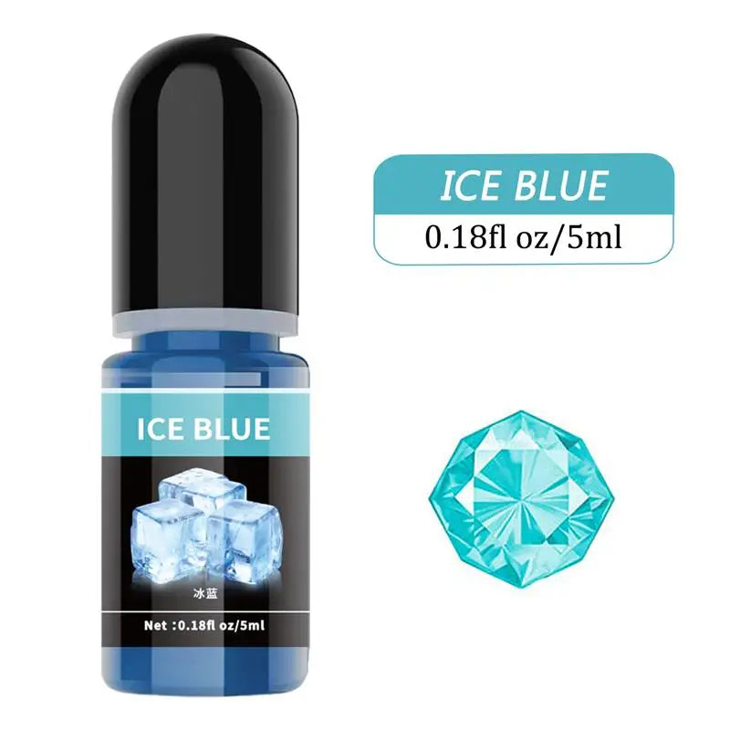 Epoxy Resin Pigment 5ml Liquid Epoxy UV Resin Dye Transparent Colorant For UV Resin AB Glue Coloring DIY Resin Art Jewelry Makin