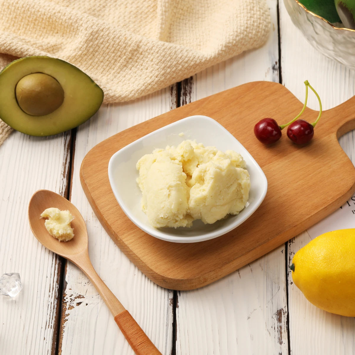 50g/100g Natural Organic Unrefined Shea Butter Oil Skin Care Body Massage Oil Moisturizing Nourishing Cosmetics Raw