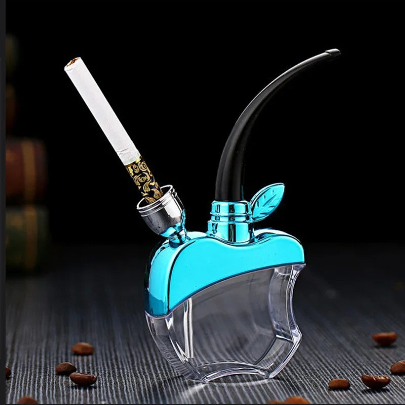 Portable Hookah Shisha Fashion Tobacco Cigarette Smoking Pipes Healthy Water Smoking Filter Smoking Accessories