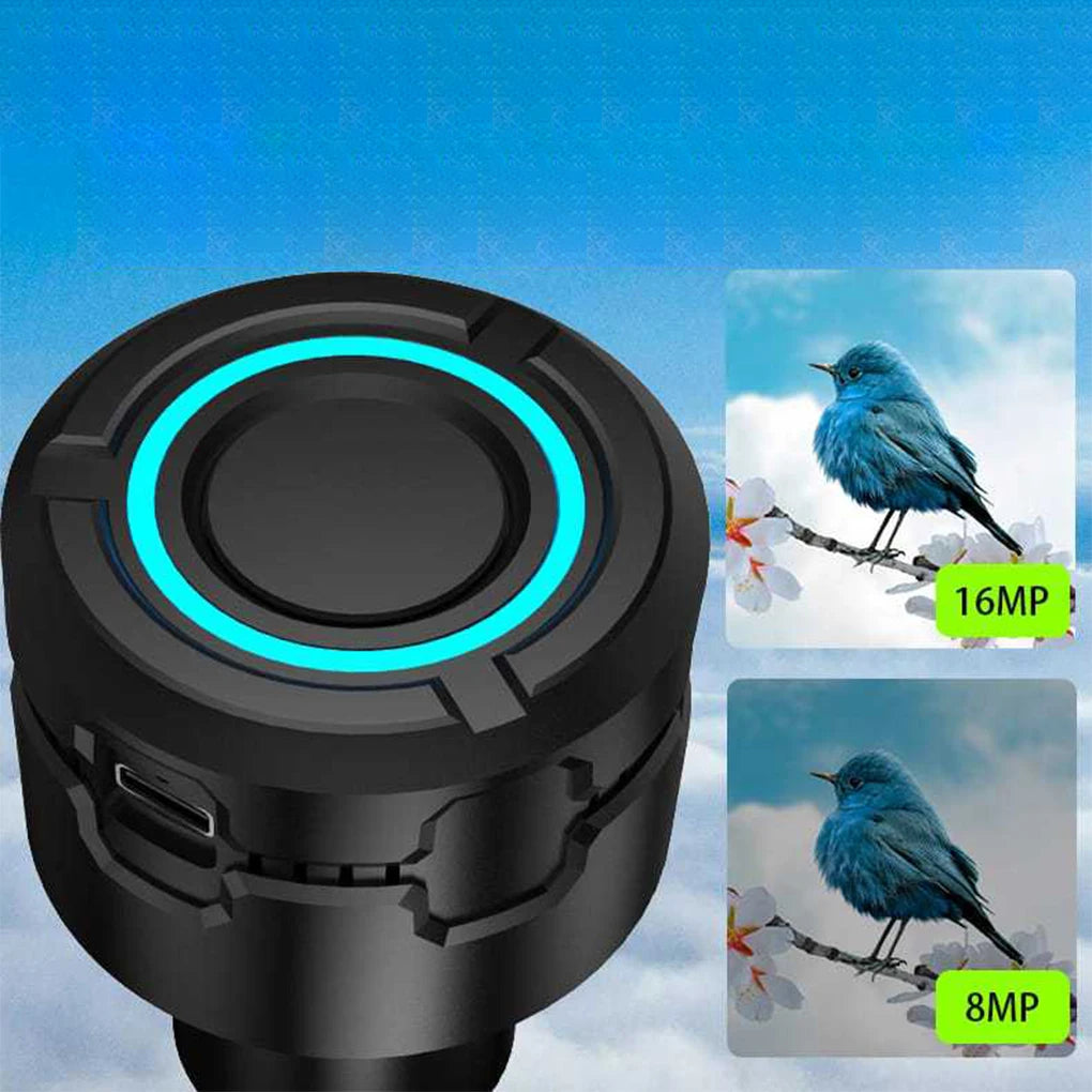 Upgraded 4K HD WIFI Electronic Eyepiece Astronomical Telescope Camera 5 Million Pixel Full-Color Bird-Watching Telescope