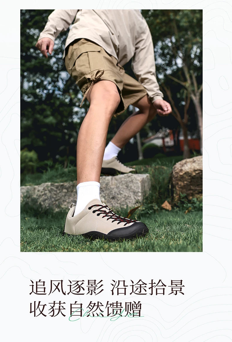Shoes Men Hiking Boots Casual Sneaker Fashion Non-slip Outdoor Shoes for Men Return To The Ancients Men's Sneakers All-match