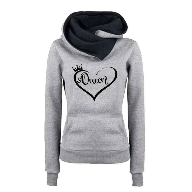 Fashion Women's Tracksuit Autumn Winter Quality Hoodies Casual Print Single Sport Pants Comfort Outdoors Daily Jogging Gym Woman