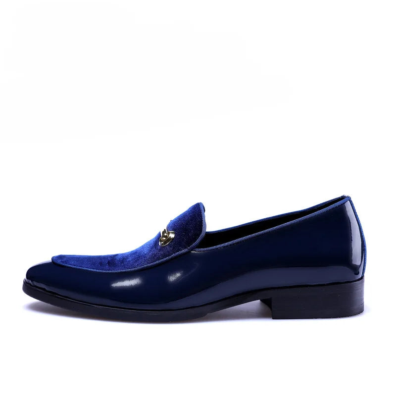 Men's Formal Leather Shoes Patent Leather Luxury Fashion Groom Wedding Shoes Men's Luxury Italian Style Oxford Shoes Ormal Shoes