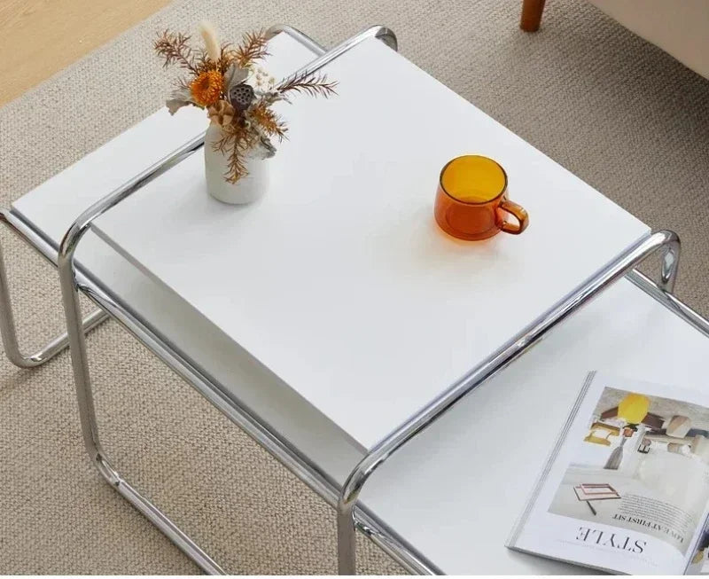 Living Room Sedentary Coffee Table Modern Design Metal Unique Coffee Table Advanced Sense Nordic Mesa Centro Home Furniture