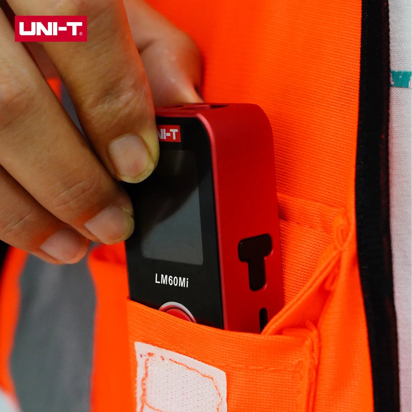 UNI-T Mini Laser Distance 40/60m Range Rechargeable 3.7V Wall Area/Volume/Circumference Measurement LM40Mi LM60Mi