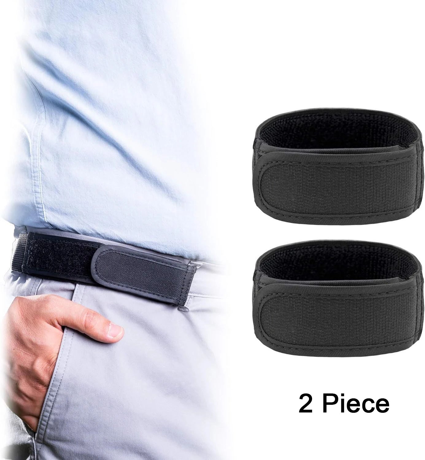 Buckle Free Waist Belts for Men Women Ultra-soft Elastic Comfort Design Stylish No Buckle Belt Fashion Unisex Comfort Waistband