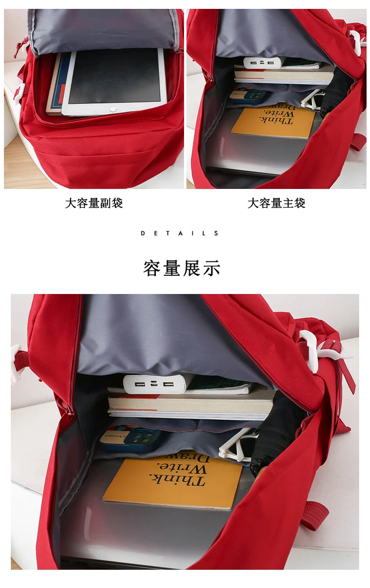 Backpacks Tuition Bag Pencil Case Crossbody Bag High Capacity School Bags 2024 Hot Sale for Girls and Boys Mochilas Escolares